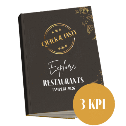 3 x Explore Restaurants Quick & Tasty Tampere 2026